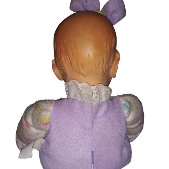 GERBER Bean Bag Plush Baby Doll Toy 9" w/Hard Plastic Hands & Head Toy Biz 1996 - Picture 3 of 12